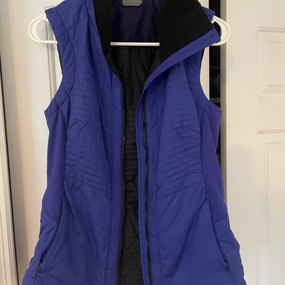 Athleta Royal Blue Quilted Vest